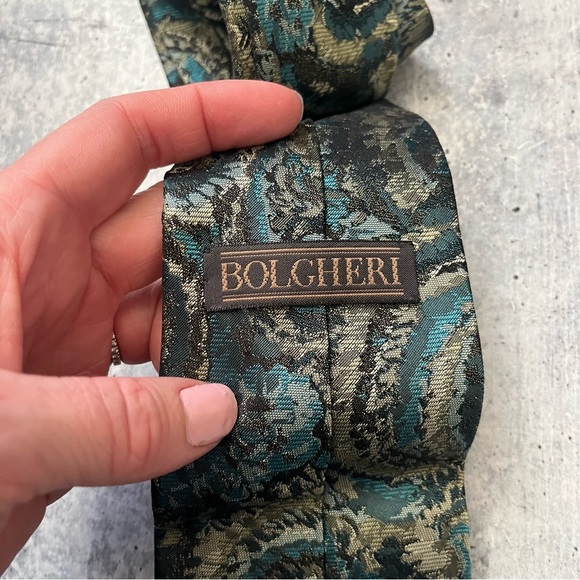 Bolgheri Silk Tapestry Tie - Picture 4 of 4
